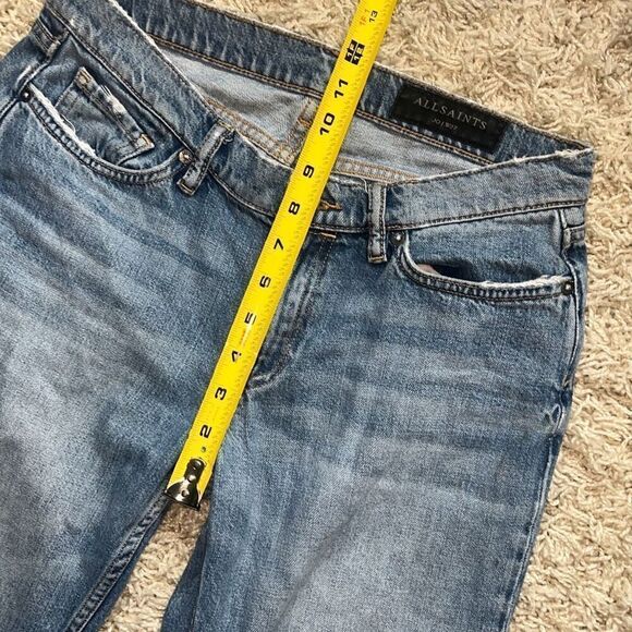 All Saints Jo Straight Leg Jeans W27 - Picture 6 of 14